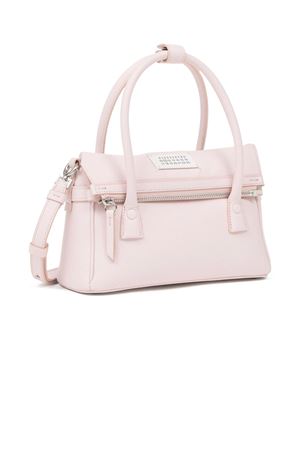 5AC East West small pink goatskin leather bag MAISON MARGIELA | SB1WD0034P5348T4246